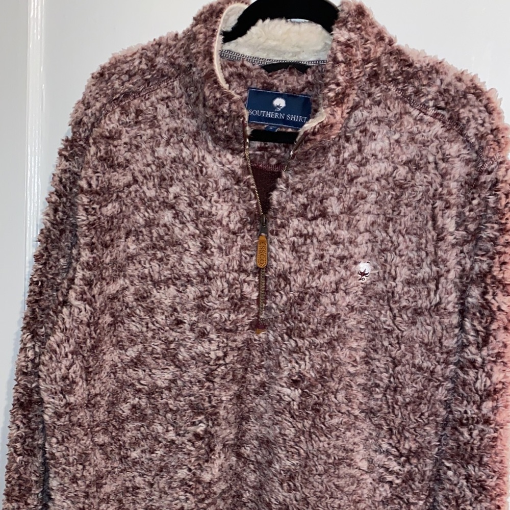 Southern shirt co Sherpa pullover